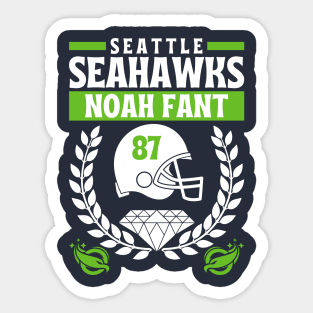 Seattle Seahawks Noah Fant 87 Edition 2 Sticker